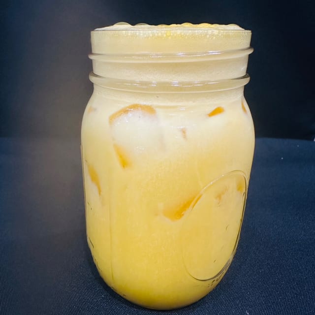 Organic Fresh Squeezed Orange Juice.
