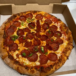 Spicy Pepperoni Pizza