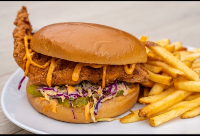 Crispy Chicken Sandwich.
