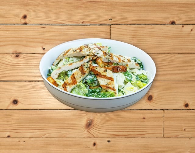 Chicken Caesar Salad.