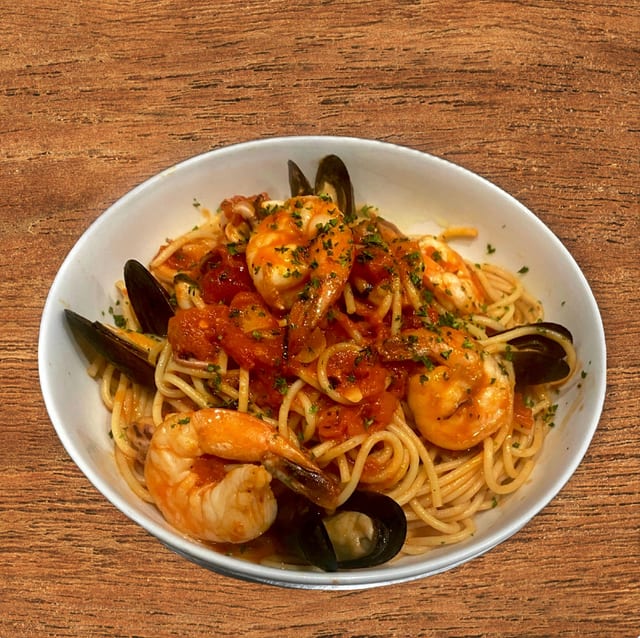 Seafood Pasta.