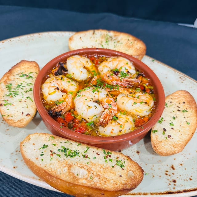 Oven Roasted Shrimp.