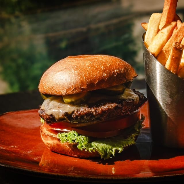 Akaushi Beef Burger.