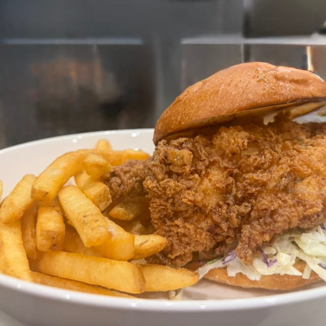 Fried Chicken Sandwich.