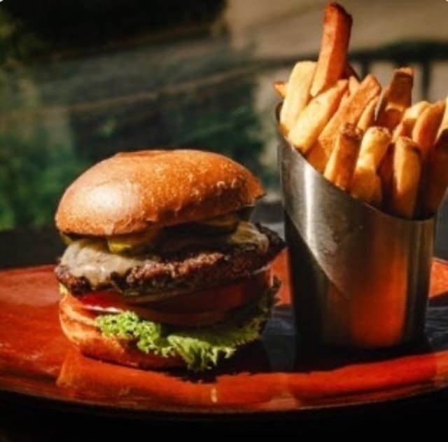 1/2 lb. Akaushi Beef Hamburger.
