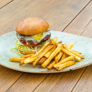 1/2 lb. Akaushi Beef Cheeseburger